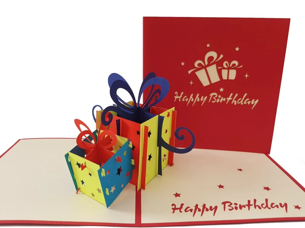 Happy Birthday Pop Up Card Coza Card Unique Gift Greeting Cards Gifts