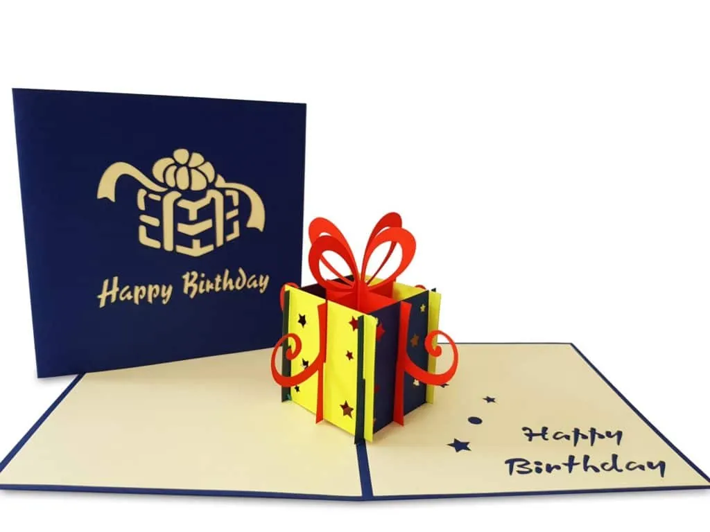Happy Birthday Pop Up Cards Coza Card Unique Gift Greeting Cards For Him