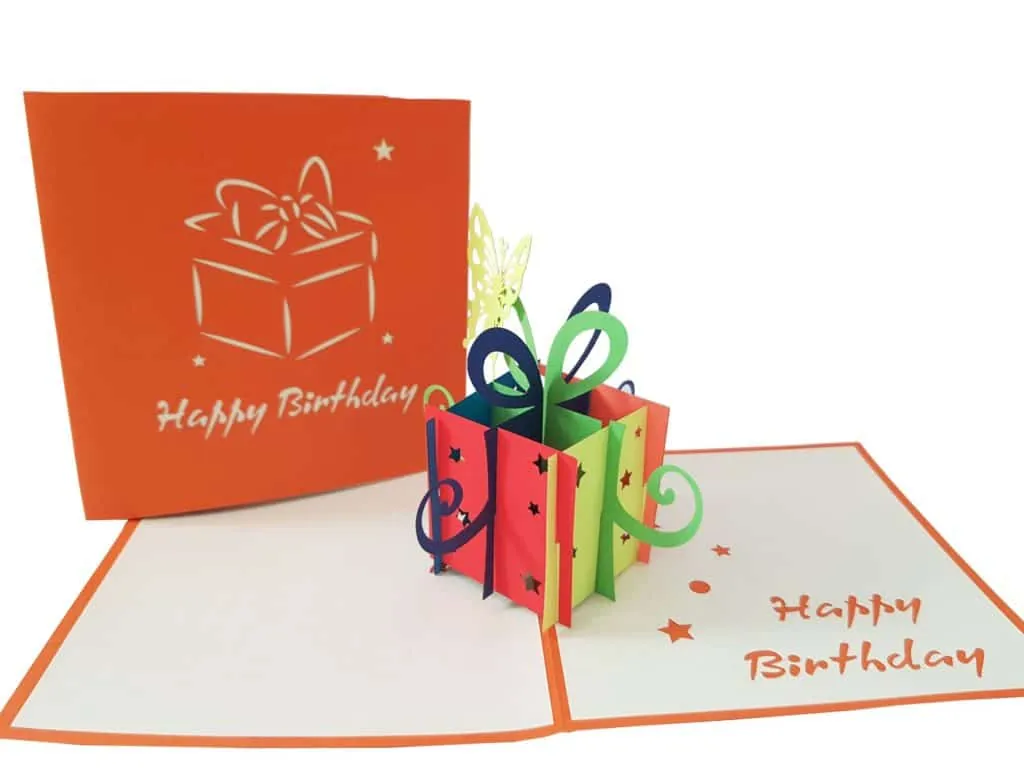 Happy Birthday Pop Up Cards Coza Card Unique Gift Greeting Cards For Her